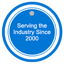 Serving-the-industry-since-2000-badge